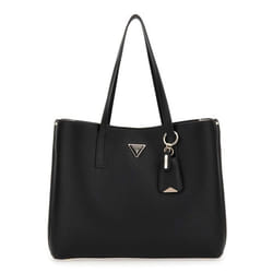 GUESS Sac à épaule noir pour femme - Meridian II Girlfriend Tote 311078