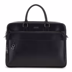 GUESS Sac de bureau noir pour homme - Boston Laptop Bag L 311501