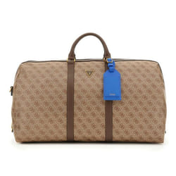 GUESS Sac de voyage brun clair marron pour homme - Milano Weekender Beige / Brown / Blue 311579