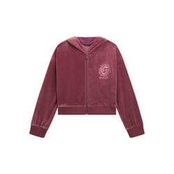 Sweatshirt à capuche full zip fille Guess