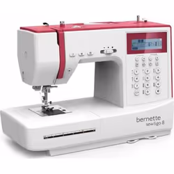 Machine à coudre électronique - Bernette - Sew&GO8 - 197 programmes - Écran LCD - Enfileur automatique