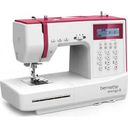 Machine à coudre électronique - Bernette - Sew&GO8 - 197 programmes - Écran LCD - Enfileur automatique
