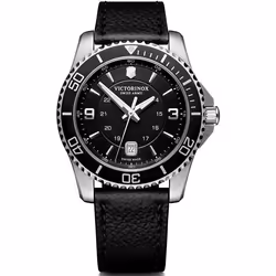 Montres Homme - Montre Acier Inoxydable Quartz Analogue À Fabrication Suisse 241862
