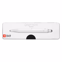 Caran d-Ache 849.509 Bleu Stylo à bille rétractable avec clip 1 pièce(s)