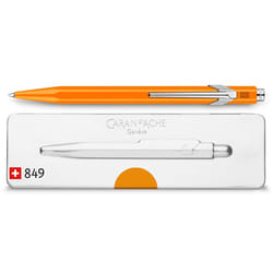 Caran d-Ache 849.530 Bleu Stylo à bille rétractable avec clip 1 pièce(s)
