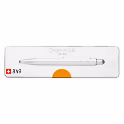 Caran d-Ache 849.530 Bleu Stylo à bille rétractable avec clip 1 pièce(s)