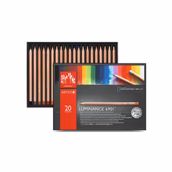 Caran d-Ache Luminance 6901, Multicolore, 20 pièce(s)