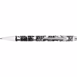 Caran d-Ache 849.754 stylo à bille Bleu Stylo à bille rétractable avec clip Moyen 1 pièce(s)