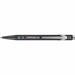 Caran d-Ache 849 Edelweiss Bleu Stylo à bille rétractable avec clip Moyen 1 pièce(s)