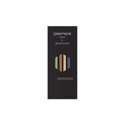 Caran d-Ache 361.414, Dur, Bleu, Corail, Vert, Bois, Hexagonal, 210 mm, 85 mm, 14 mm