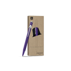 Caran d-Ache 849.104 stylo à bille Bleu Stylo à bille rétractable avec clip 1 pièce(s)