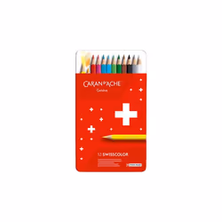 Caran d-Ache 1284.712, Doux, Couleurs assorties, 12 pièce(s)