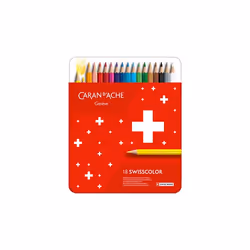 Caran d-Ache 1284.718, Doux, Couleurs assorties, 18 pièce(s)