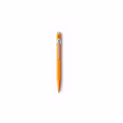 Caran d-Ache 849.537, Clip, Stylo à bille rétractable avec clip, Rechargeable, Bleu, 1 pièce(s)