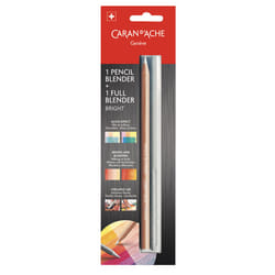 Caran d-Ache 902.301 crayon de couleur Blanc 2 pièce(s)