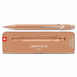 Caran d-Ache 844.997, Or rose, Aluminium, HB, 0,7 mm, Hexagonal, Suisse