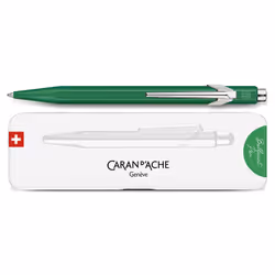 Caran d-Ache 849 COLORMAT-X, Clip, Stylo à bille rétractable avec clip, Rechargeable, Bleu, 1 pièce(s)
