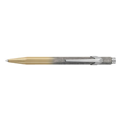 Caran d-Ache Cosmic Blue Noir Stylo à bille rétractable avec clip 1 pièce(s)