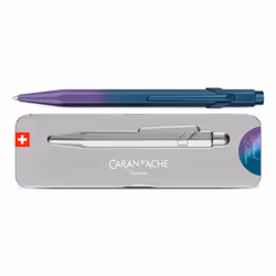 Caran d-Ache 849 Special Edition Noir Stylo à bille rétractable avec clip Moyen 1 pièce(s)