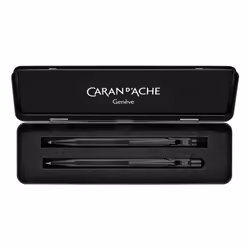 Caran d-Ache 849 Stylo à bille Porte-mine Boîte en métal