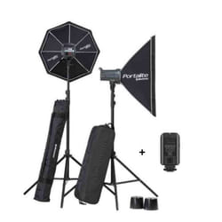 Elinchrom D-LITE RX 4/4 Softbox To Go Kit studio photo Noir