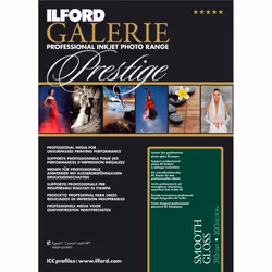 Ilford Prestige Smooth Gloss, Gloss, 310 g/m², 100 feuilles, 21x29.7cm