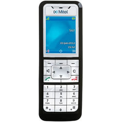 Mitel 612d Téléphone DECT Noir, Argent