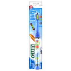 GUM Brosse à Dents Timer Light Junior 6+ 903 - Couleur : Bleu 1