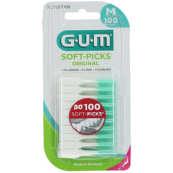 Gum Brossette Interdentaire Soft-Picks Original Medium 100 unités