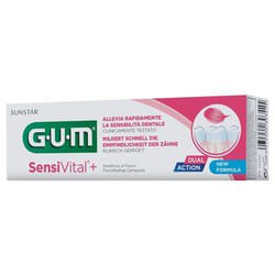 GUM SensiVital+ Dentifrice blanchissant 75 ml