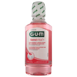 GUM Sensivital+ Bain de Bouche Fluoré 300 ml