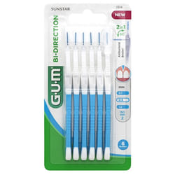 GUM Bi-Direction 6 Brossettes