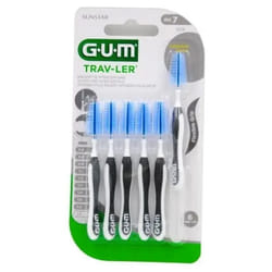 GUM Trav-Ler 6 Brossettes Interdentaires Réutilisables - Taille : 1619 : 2,6 mm