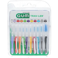 Gum Trav-Ler Brossettes Interdentaires 10 unités