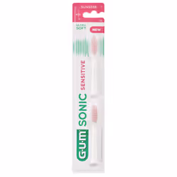 GUM Sonic Sensitive 2 pièce(s) Blanc