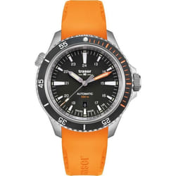 Montre - TRASER - 110323 - Mécanique - Acier inoxydable - Bracelet Caoutchouc Orange