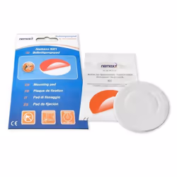 1x Plaquettes de fixation Nemaxx NX1 Quickfix - adhésif puissant pour une installation facile et fiable des détecteurs de fum ...