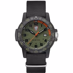 Montre - LUMINOX - Leatherback Sea Turtle Giant 0337 - 44 mm - Cuir et Caoutchouc - Étanchéité 10 Atm