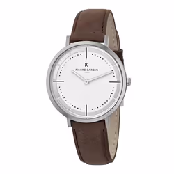 Montre Pierre Cardin Belleville Park Pour Hommes en Marron - CBV.1026