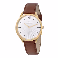 Montre Pierre Cardin Pigalle Plissée Pour Mixte en Marron - CPI.2004