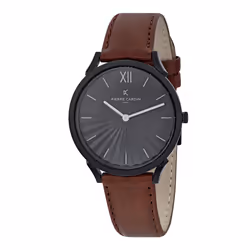 Montre Pierre Cardin Pigalle Plissée Pour Mixte en Marron - CPI.2007