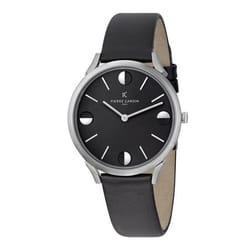Montre Pierre Cardin Pigalle Half Moon Pour Mixte en Noir - CPI.2010