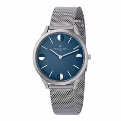 Montre Pierre Cardin Pigalle Half Moon Pour Mixte en Argent - CPI.2013
