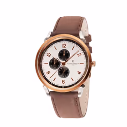 Montre Pierre Cardin Pigalle Nine Pour Hommes en Marron - CPI.2022