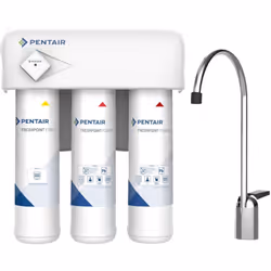 Filtre à eau robinet sous évier à 3 niveaux FRESHPOINT Le système de purification d'eau FRESHPOINT F3000-B2M est doté de la f ...