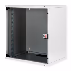 ROLINE 26.21.0018, Rack monté sur le mur, 12U, Verrouillage des touches, Rails de rack, 13,5 kg, Gris