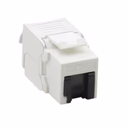 Value 26.99.0377, RJ-45, Blanc, Plastique, Cat6a, U/UTP (UTP), 22/24