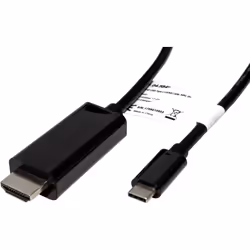 ROLINE 11045843 5 m USB Type-C HDMI Type A (Standard) Noir - Vue supplémentaire 4