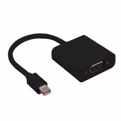 Value 12.99.3126, 0,15 m, Mini DisplayPort, VGA (D-Sub), Mâle, Femelle, Droit