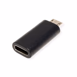 VALUE 12.99.3192 changeur de genre de câble Micro-USB B USB-C Noir - Vue supplémentaire 3